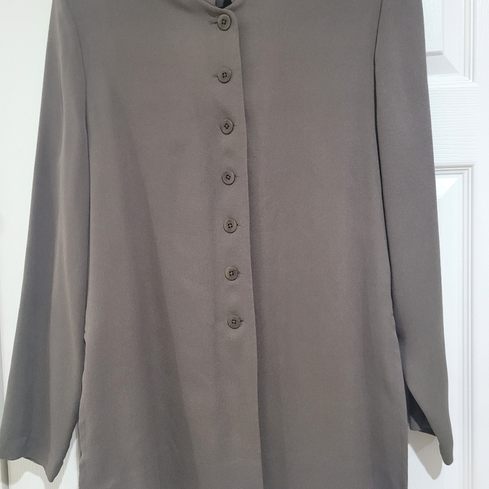 Preview collection lightweight blazer gray color size M